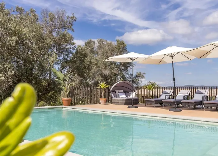 Ravishing Ibiza Cel Blau 9 Bedrooms Private Pool & Beautiful * Santa Eulària des Riu