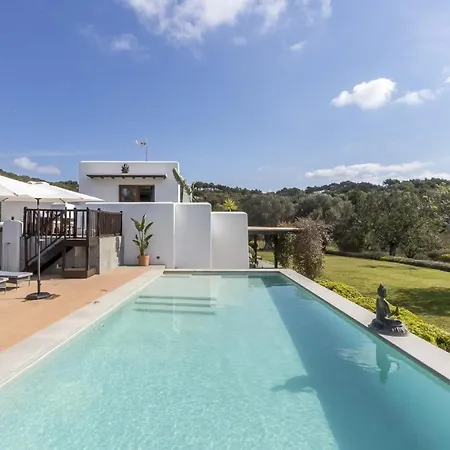 Villa Ravishing Ibiza Cel Blau 9 Bedrooms Private Pool Beautiful Country Views Santa Eulalia