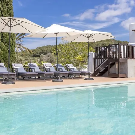 Ravishing Ibiza Cel Blau 9 Bedrooms Private Pool & Beautiful